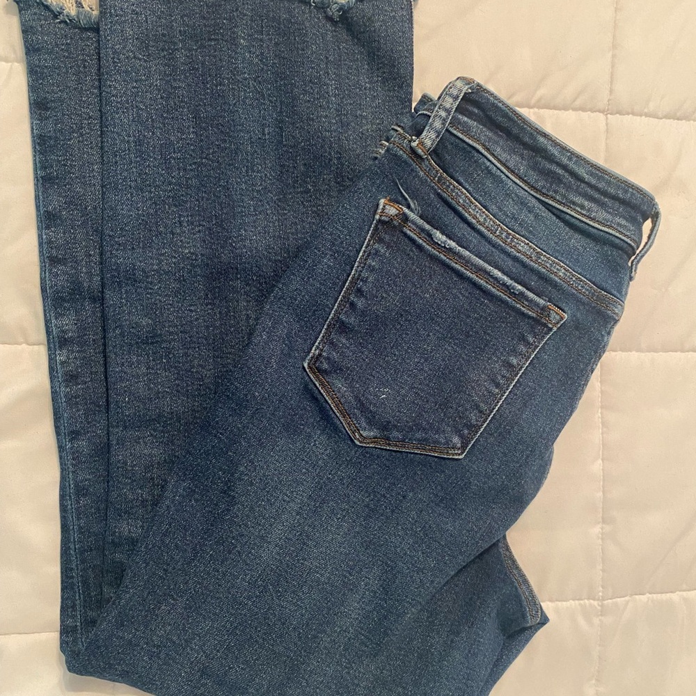 Flying Monkey Dark Blue Straight Leg Jeans
